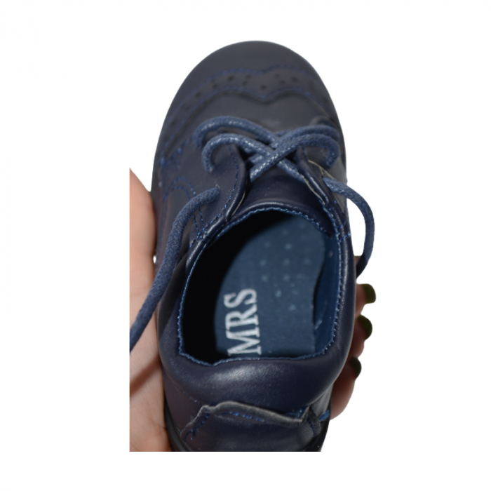 Pantofi ortopedici eleganti pentru baieti MRS S1522-1, Bleumarin [4]