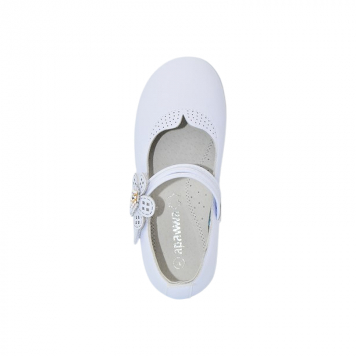 Pantofi ortopedici eleganti pentru fete, Apawwa MC325, Alb [2]