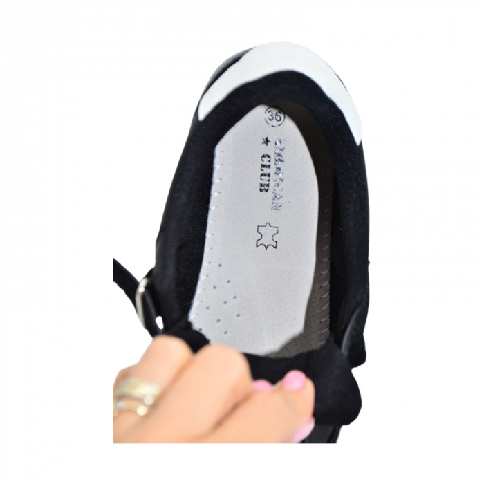Pantofi ortopedici pentru baieti, American Club RL158-B, Negru [4]
