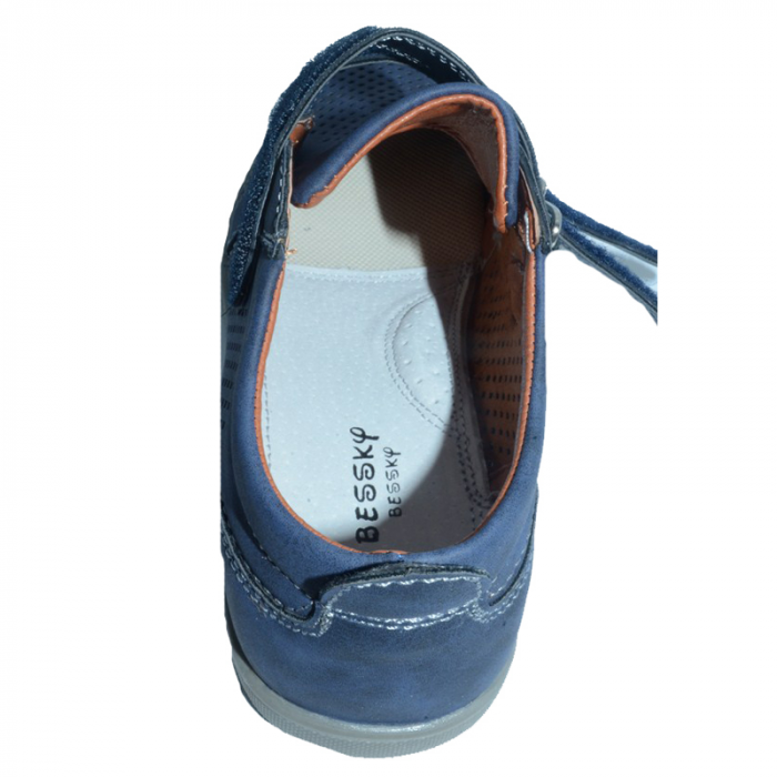 Pantofi ortopedici pentru baieti Bessky B8007-1A, Albastru [6]