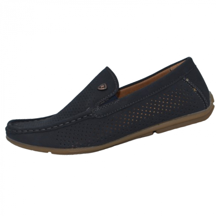 Mocasini ortopedici pentru baieti Bessky WF81465-2, Bleumarin [1]