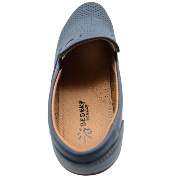 Pantofi ortopedici pentru baieti Bessky B939-1C, Bleumarin [4]