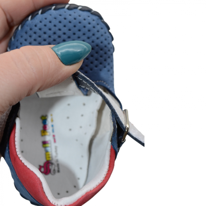 Pantofi ortopedici pentru baieti Small Foot SSMF1702, Albastru [6]