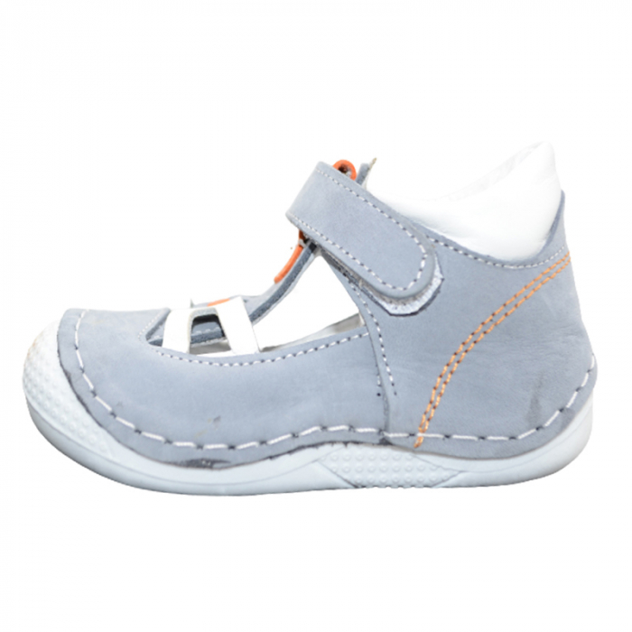 Pantofi ortopedici pentru baieti Small Foot SSMF1704-1, Gri [3]