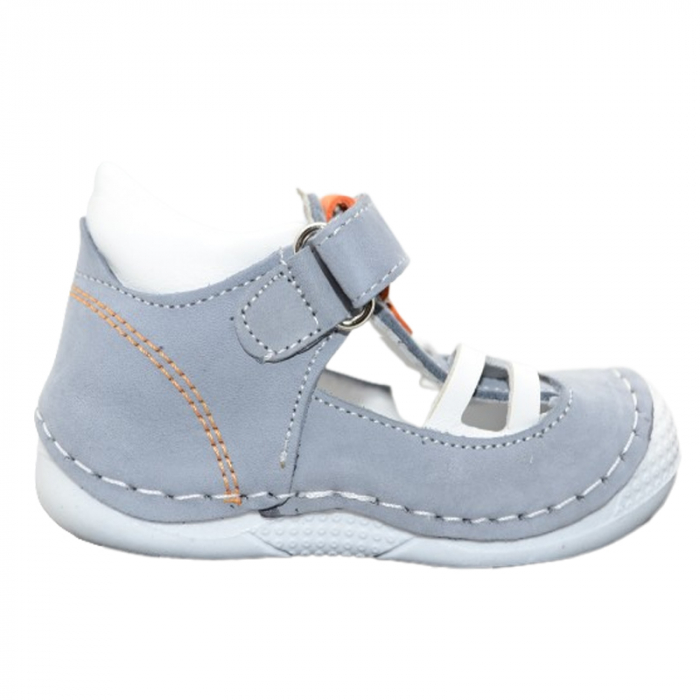 Pantofi ortopedici pentru baieti Small Foot SSMF1704-1, Gri [2]