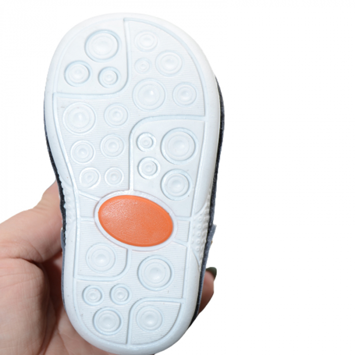 Pantofi ortopedici pentru baieti Small Foot SSMF1704-1, Gri [5]