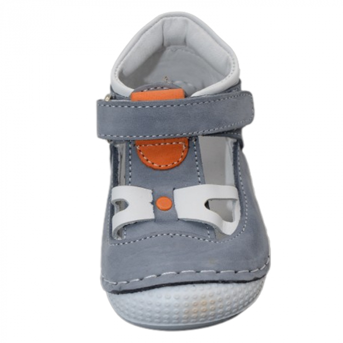 Pantofi ortopedici pentru baieti Small Foot SSMF1704-1, Gri [4]