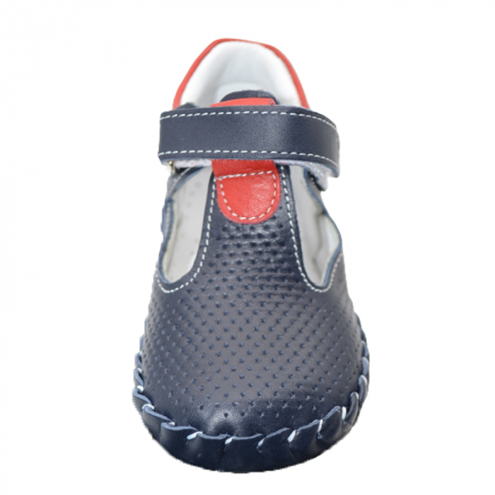 Pantofi ortopedici pentru baieti Small Foot SSMF1701, Bleumarin [4]