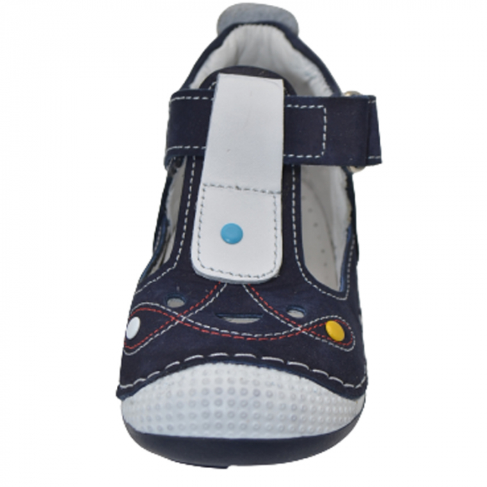 Pantofi ortopedici pentru baieti Small Foot SSMF2604BL, Bleumarin [2]