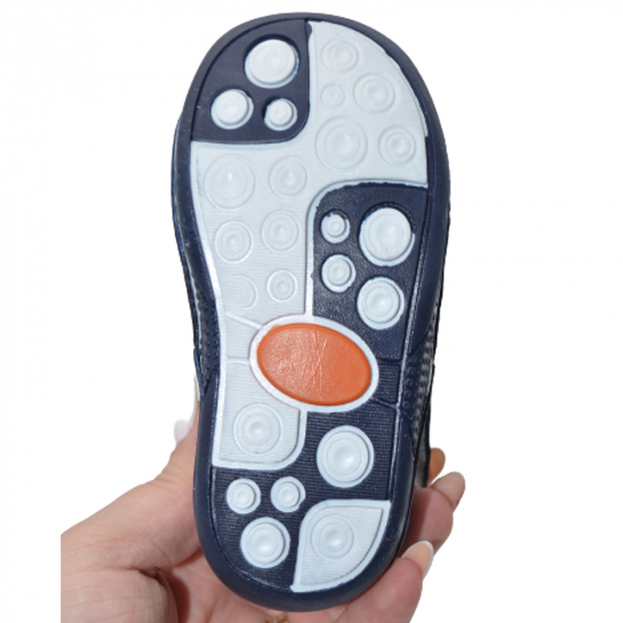 Pantofi ortopedici pentru baieti Small Foot SSMF2604BL, Bleumarin [4]