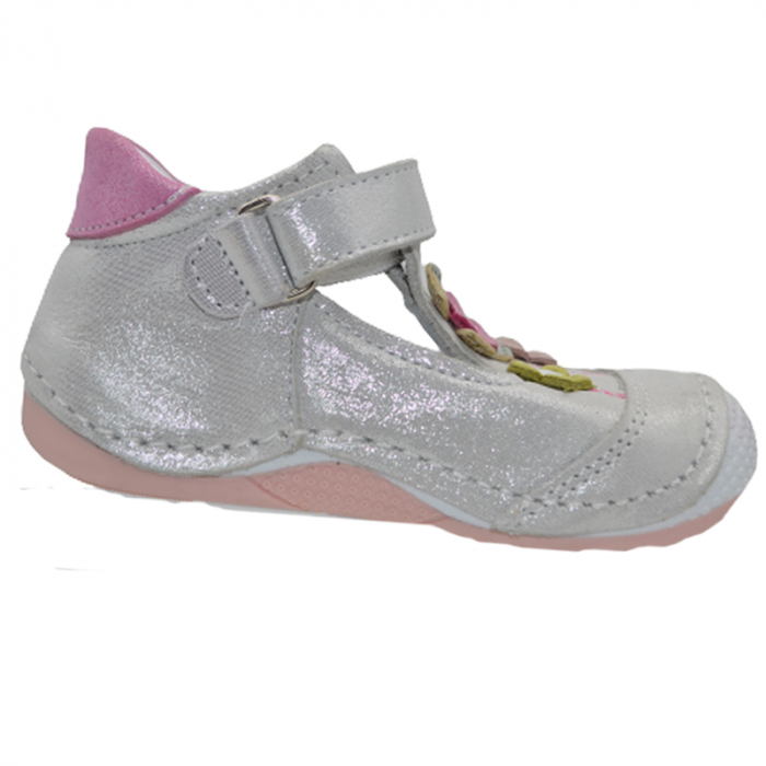 Pantofi ortopedici pentru fete Small Foot SSMF2604AR, Argintiu [3]