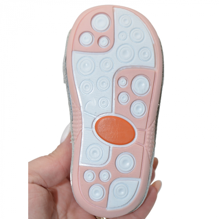 Pantofi ortopedici pentru fete Small Foot SSMF2604AR, Argintiu [4]