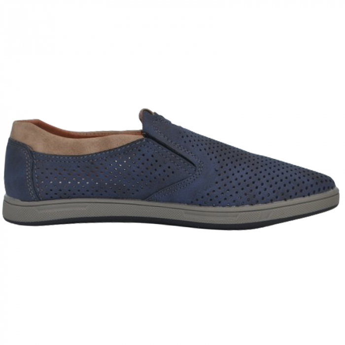Pantofi ortopedici pentru baieti Bessky B8021-1, Bleumarin [2]