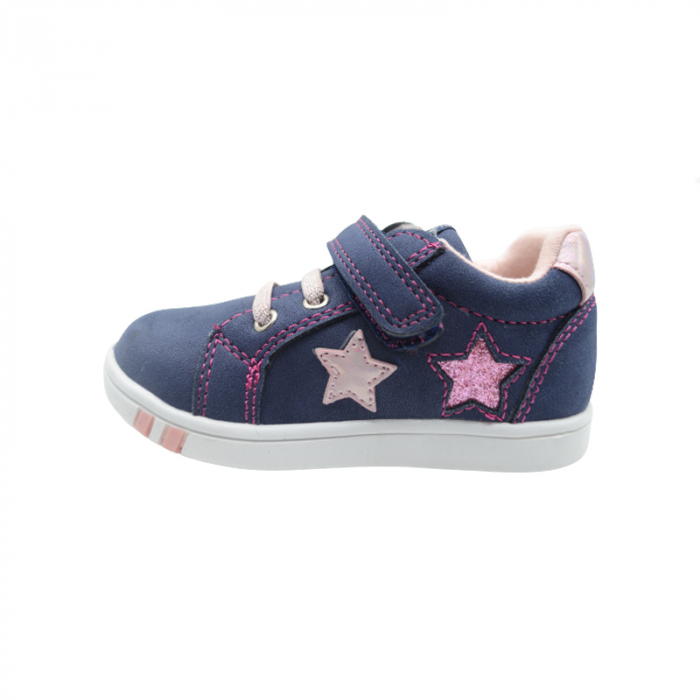 Pantofi ortopedici pentru fete American Club XD41/22B, Bleumarin [3]