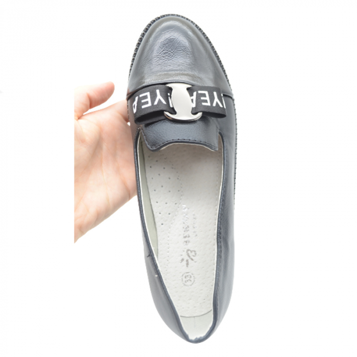 Pantofi ortopedici pentru fete Bessky NC449-1B, Negru [2]