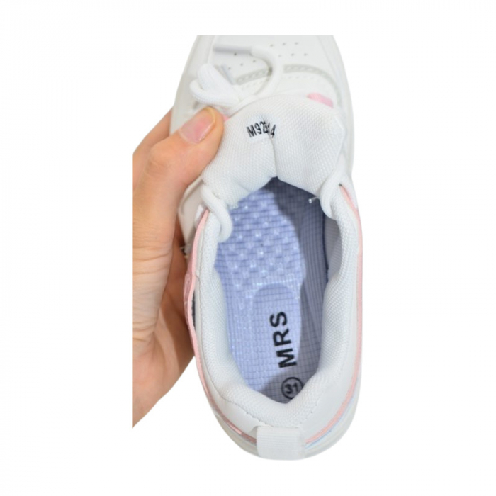 Pantofi casual, pentru fete, MRS M923-14A, Alb [5]