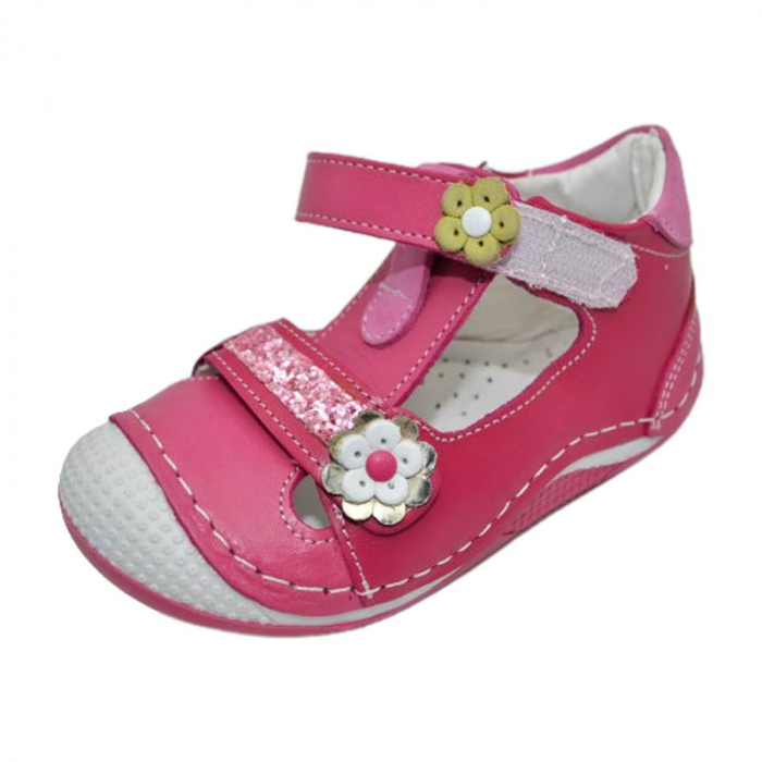 Pantofi ortopedici pentru fete Small Foot SSMF20523, Fucsia [3]