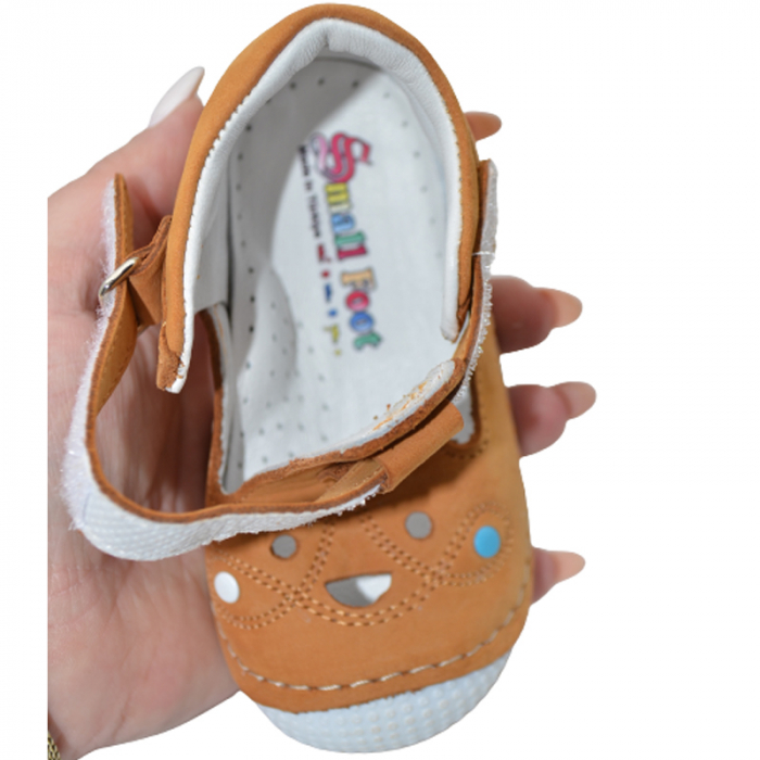 Pantofi ortopedici pentru baieti Small Foot SSMF2604G, Galben [5]