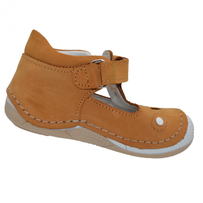 Pantofi ortopedici pentru baieti Small Foot SSMF2604G, Galben [3]