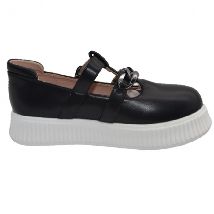 Pantofi ortopedici pentru fete Tom Miki T-10755-B, Negru [2]