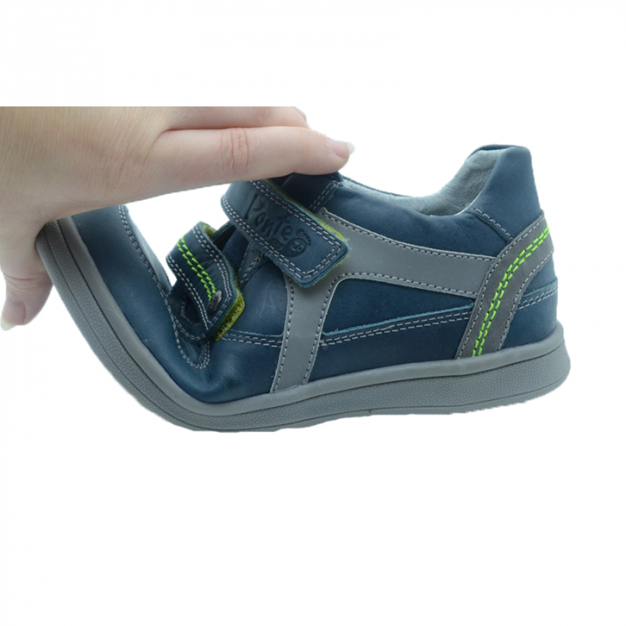 Pantofi ortopedici din piele baieti DDStep DA06-1-647A-33, Albastru [2]