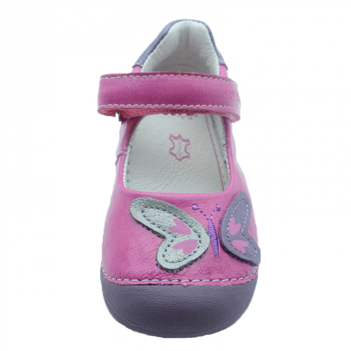 Pantofi ortopedici din piele fete DDStep 015-138A-20, Roz [2]