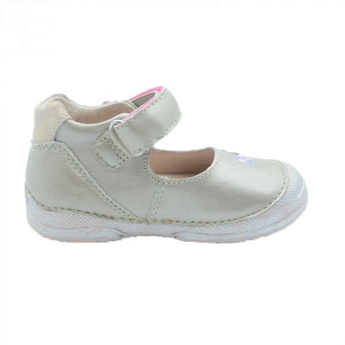 Pantofi ortopedici din piele fete DDStep 038-256-21, Crem [2]