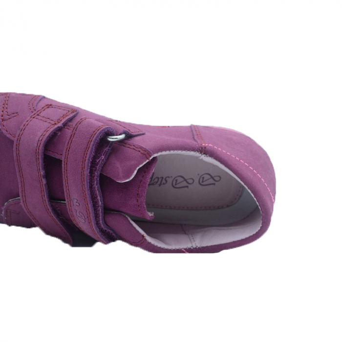 Pantofi ortopedici din piele pentru fete DDStep 046-607BL-31, Mov [3]