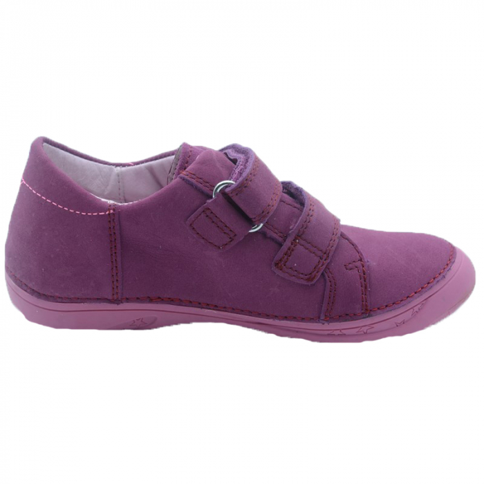 Pantofi ortopedici din piele pentru fete DDStep 046-607BL-31, Mov [5]
