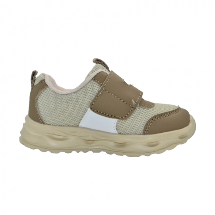 Pantofi ortopedici sport, cu leduri, pentru baieti, Tom Miki T-11478-D, Crem [3]