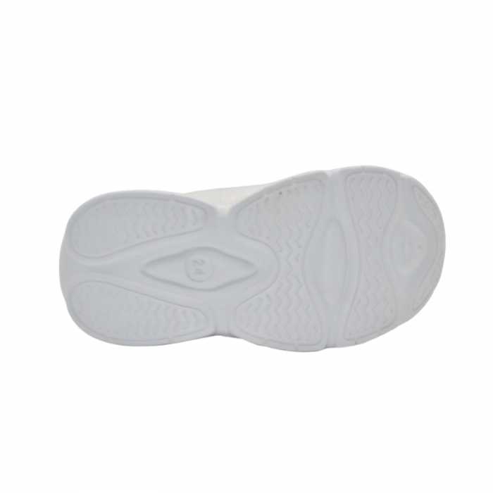 Pantofi ortopedici sport, cu leduri, pentru fete, Tom Miki T-11083-A, Argintiu [5]