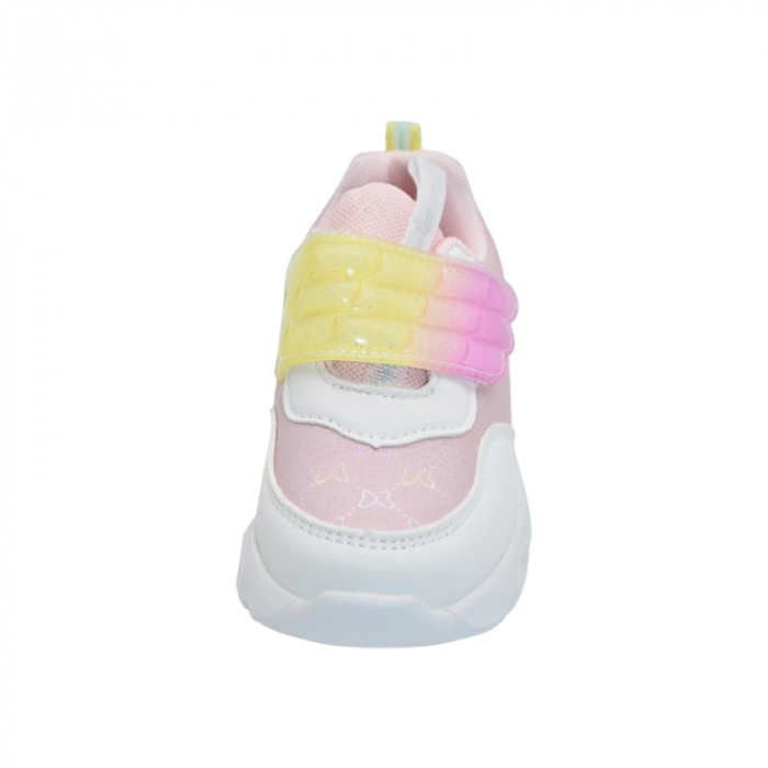 Pantofi ortopedici sport, cu leduri, pentru fete, Tom Miki T-11083-B, Roz [3]