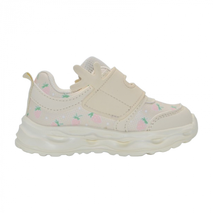 Pantofi ortopedici sport, cu leduri, pentru fete, Tom Miki T-11481-A, Crem [3]