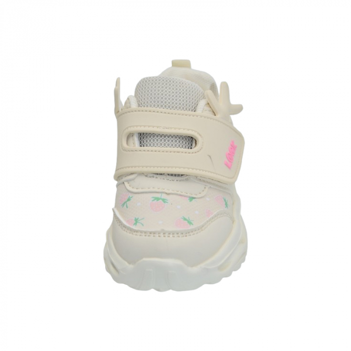 Pantofi ortopedici sport, cu leduri, pentru fete, Tom Miki T-11481-A, Crem [2]