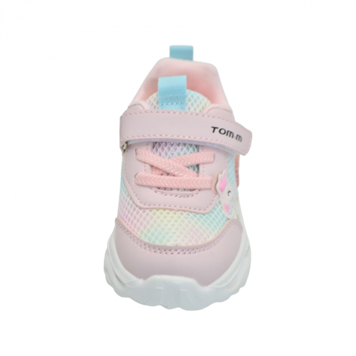 Pantofi ortopedici sport, cu leduri, pentru fete, Tom Miki T-11483-B, Roz [2]