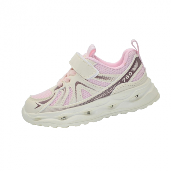 Pantofi ortopedici sport, cu leduri, pentru fete, Tom Miki T-11484-A, Multicolor [1]