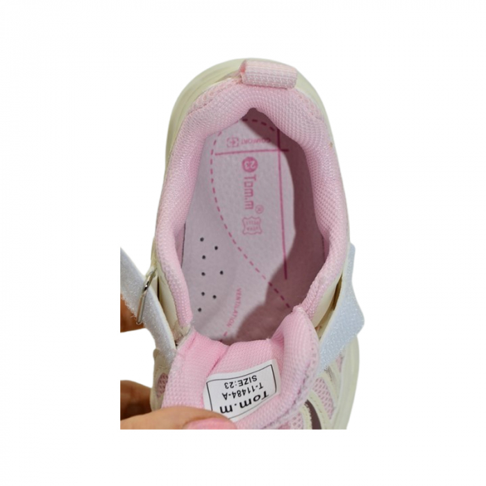 Pantofi ortopedici sport, cu leduri, pentru fete, Tom Miki T-11484-A, Multicolor [4]