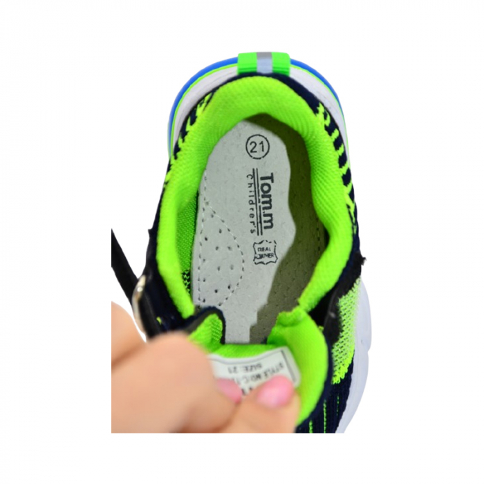 Pantofi ortopedici sport pentru baieti, Tom Miki T-9950-B, Bleumarin [5]