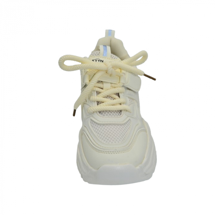Pantofi ortopedici sport pentru fete, Bessky BY3664-3C, Crem [3]