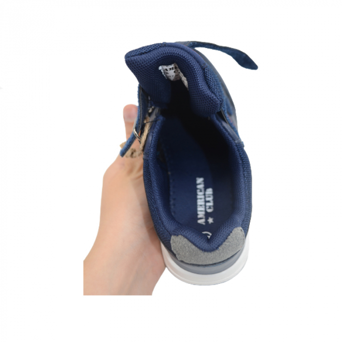 Pantofi pentru baieti American Club ES97/22B, Bleumarin [4]