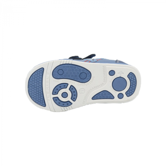Pantofi pentru baieti Bessky WL7535-2, Albastru [5]