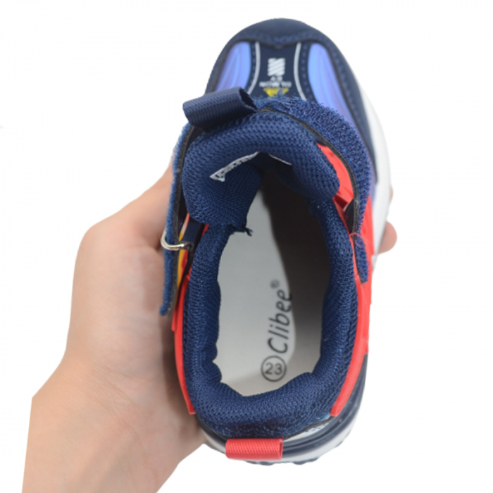 Pantofi pentru baieti Clibee E-137, Bleumarin [2]