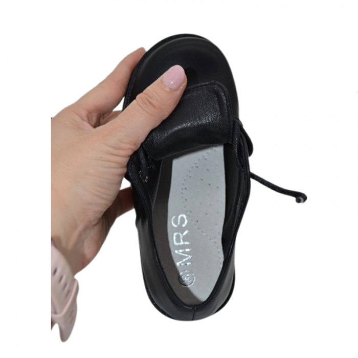 Pantofi pentru baieti MRS R06, Negru [5]
