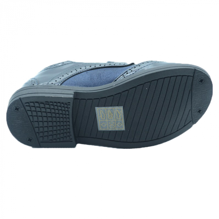 Pantofi eleganti pentru baieti MRS R129-B-30, Bleumarin [2]