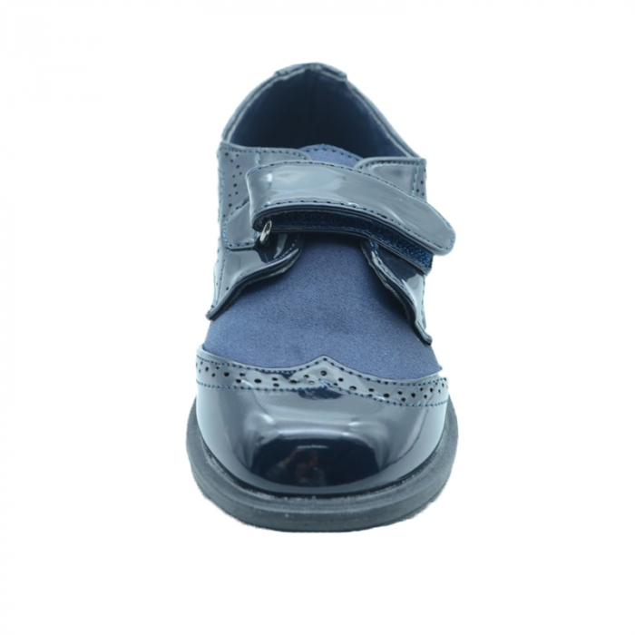 Pantofi eleganti pentru baieti MRS R129-B-30, Bleumarin [3]