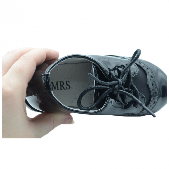 Pantofi eleganti pentru baieti MRS S28-25, Negru [4]
