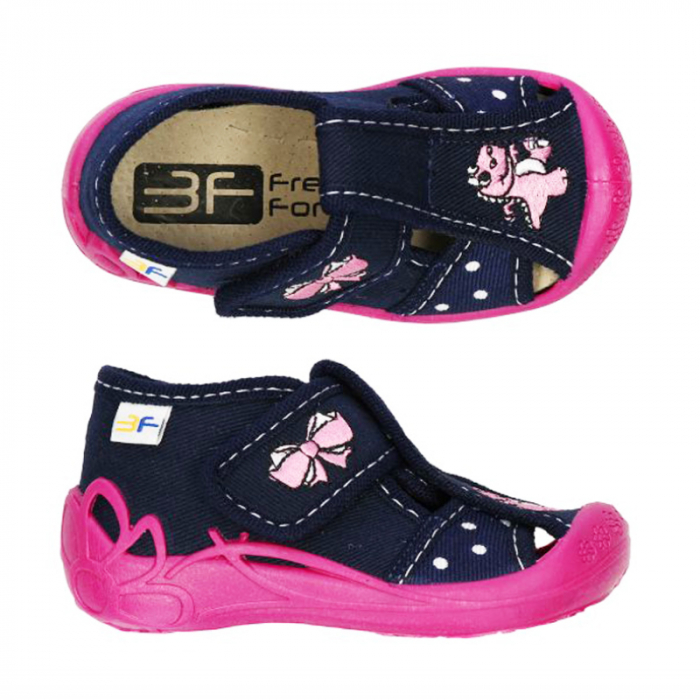Sandale pentru fete 3F 3FP-5-25, Bleumarin [2]