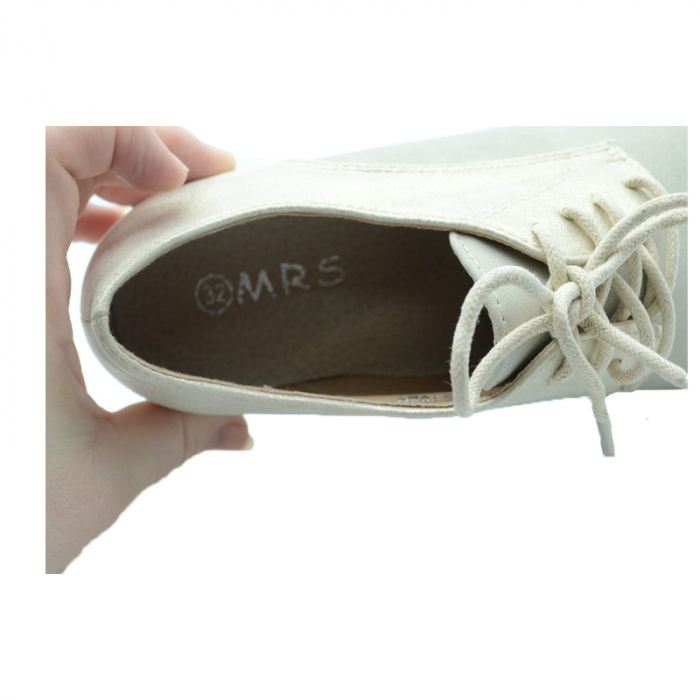 Pantofi pentru fete MRS M1620B-31, Crem [4]