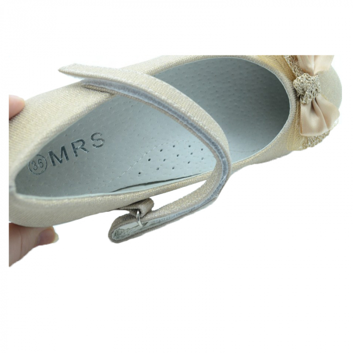 Pantofi pentru fete MRS M2019A-31, Auriu [4]