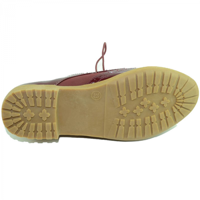 Pantofi pentru fete MRS M87M, Bordo [3]